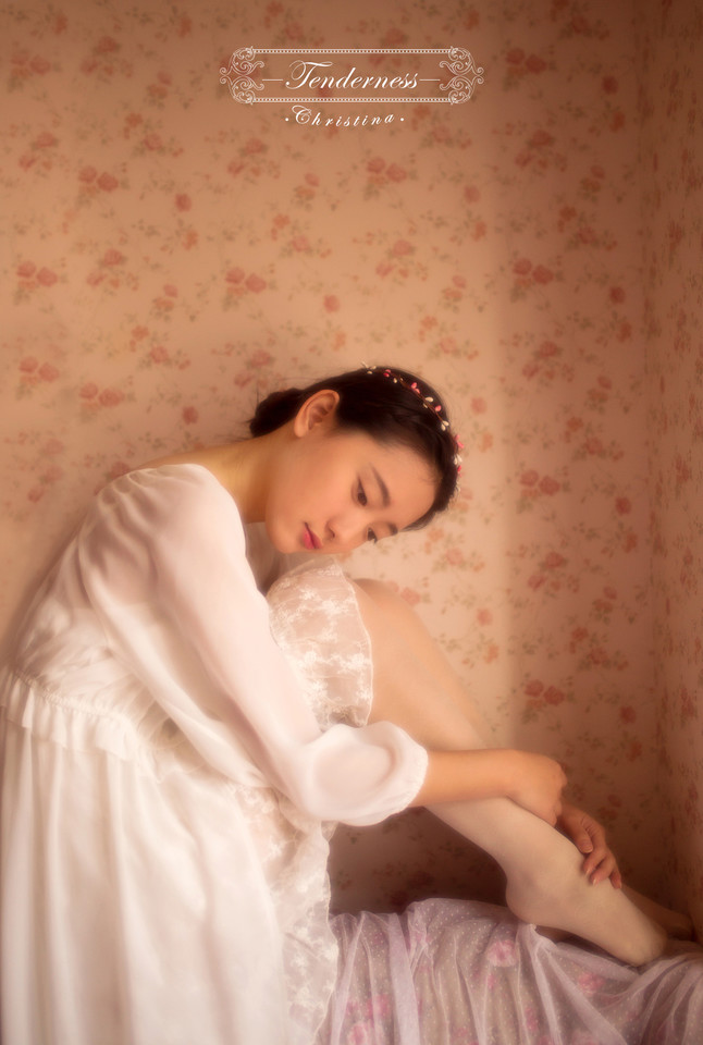 纯白私房照甜美清纯女  第13张