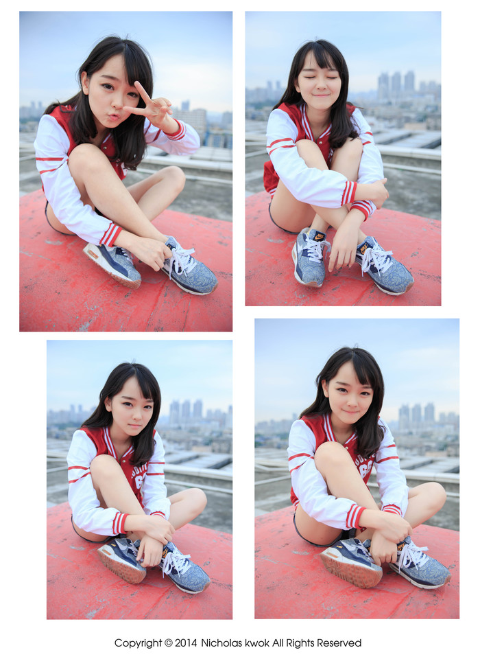 甜美女子的清纯写真图  第2张