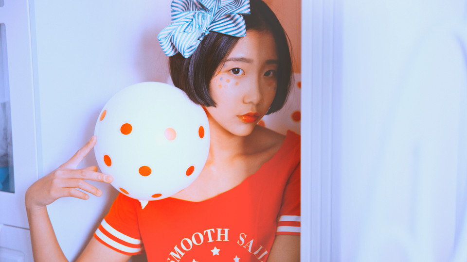 俏皮女子私房搞怪图  第22张