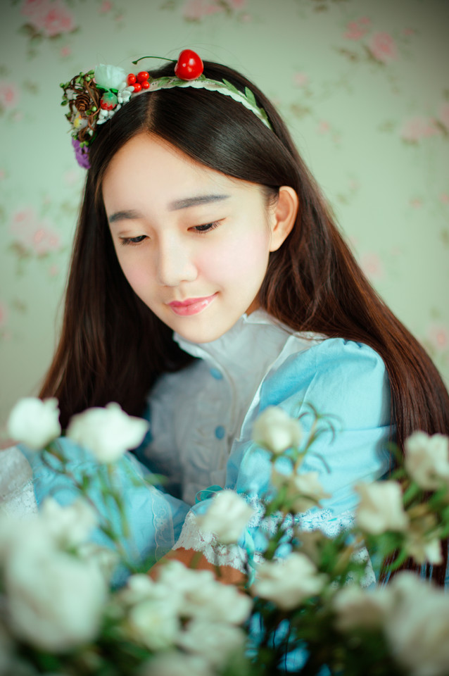 甜美女孩清纯制服图  第7张