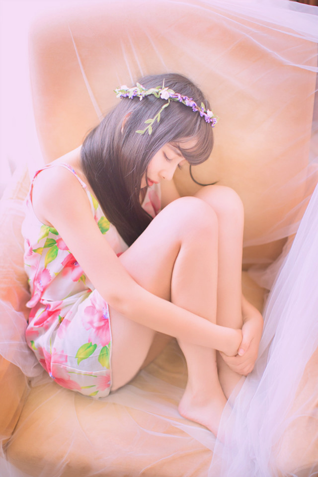 校花的唯美动人的小清新写真  第3张