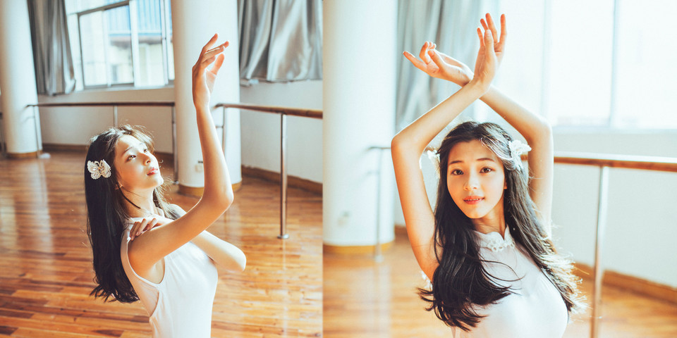 优美舞姿清纯少女  第23张