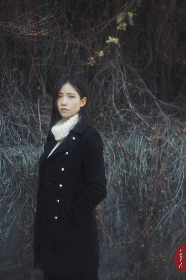 冬日暖人心窝的甜美女子  第14张