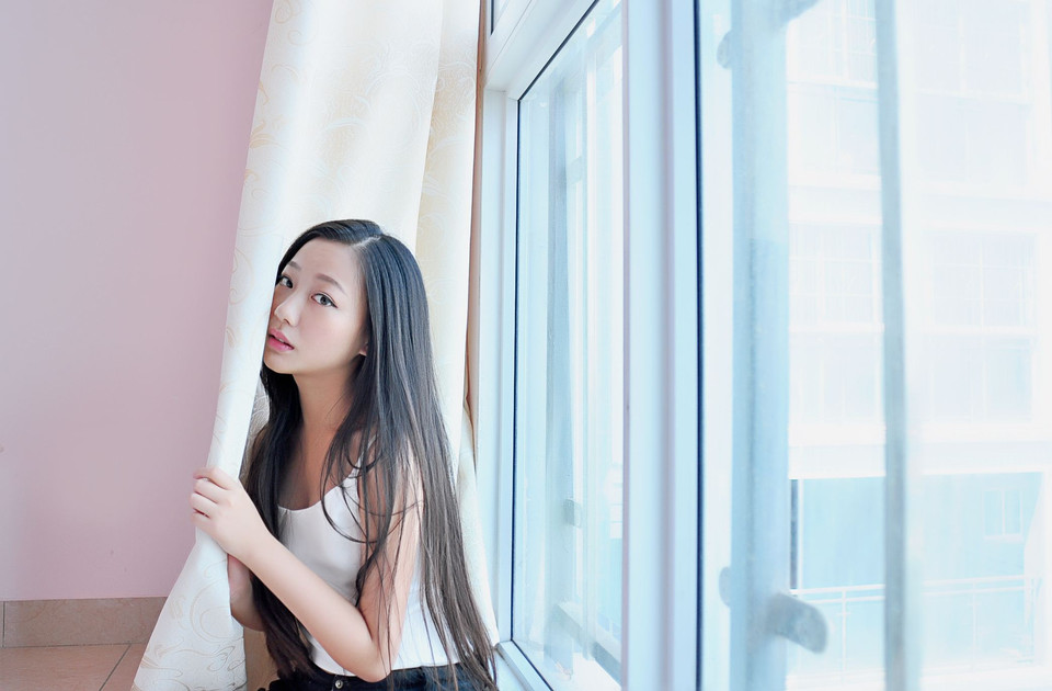 长发美女私房迷人图  第8张