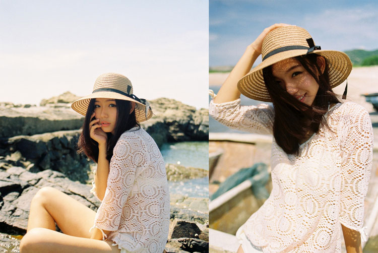 清凉夏日的长发MM  第12张