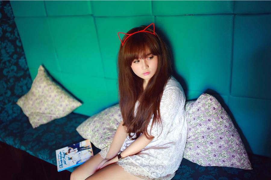 少女清纯私房卖萌图  第1张