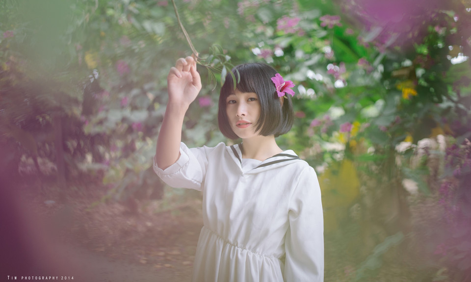 学生妹夏日清纯写真  第4张