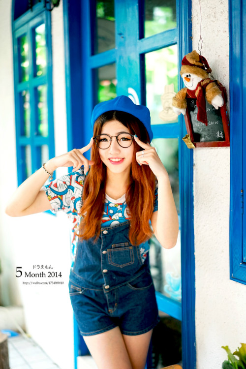 学院风的清纯女子甜美图  第3张